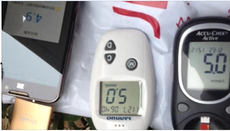 国产血糖仪试验视频