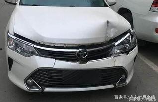 凯美瑞追尾国产车视频,行车记录仪记录惊险瞬间